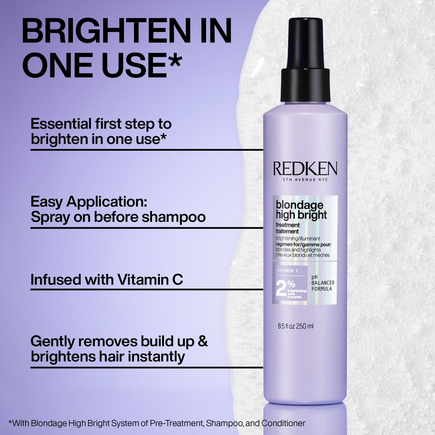 Redken Blondage High Bright Pre-Shampoo Treatment