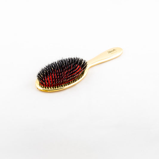 Janeke Gold Nylon/Boar Bristle Hairbrush - Classic